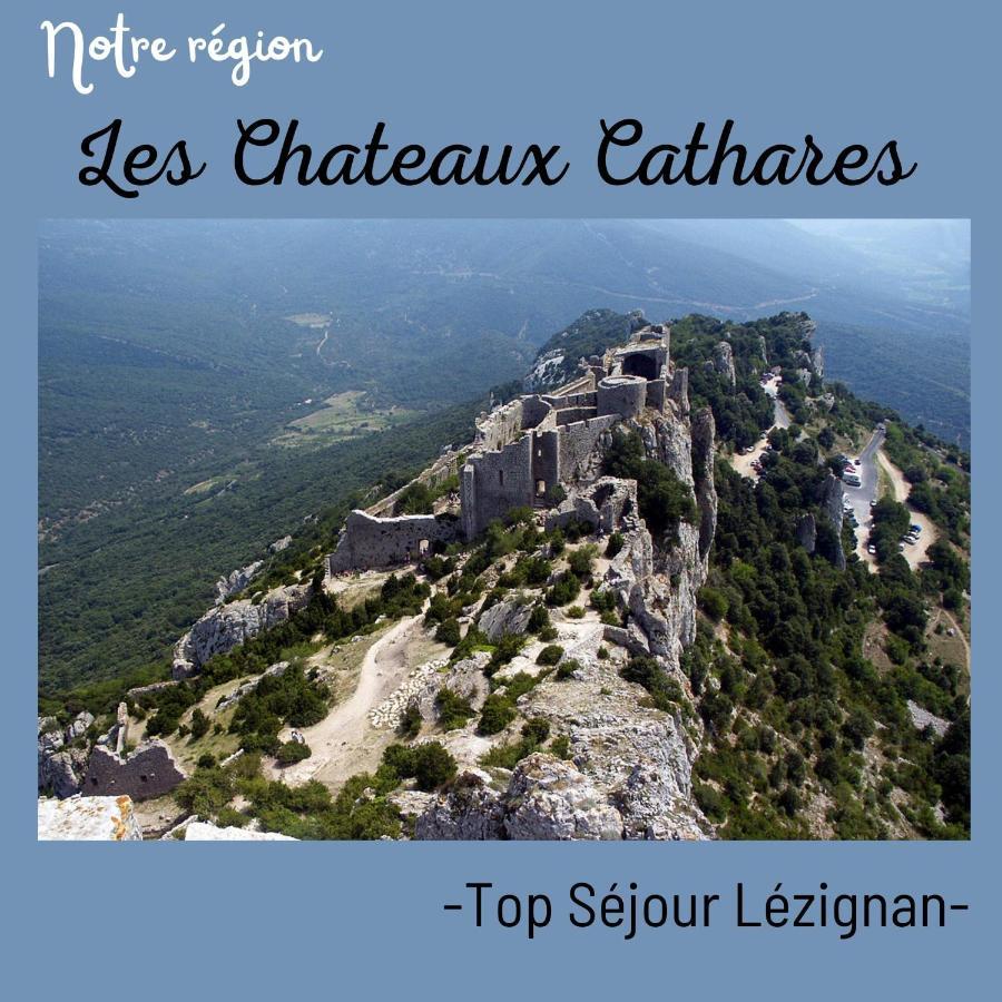 Lézignan-Corbières Resi'Danse Piscine Clim Wifi Centre Ville 5 Pers מראה חיצוני תמונה