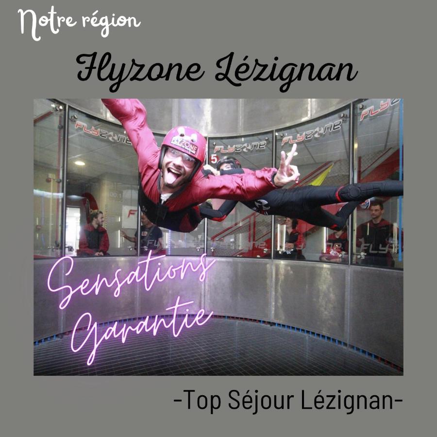 Lézignan-Corbières Resi'Danse Piscine Clim Wifi Centre Ville 5 Pers מראה חיצוני תמונה